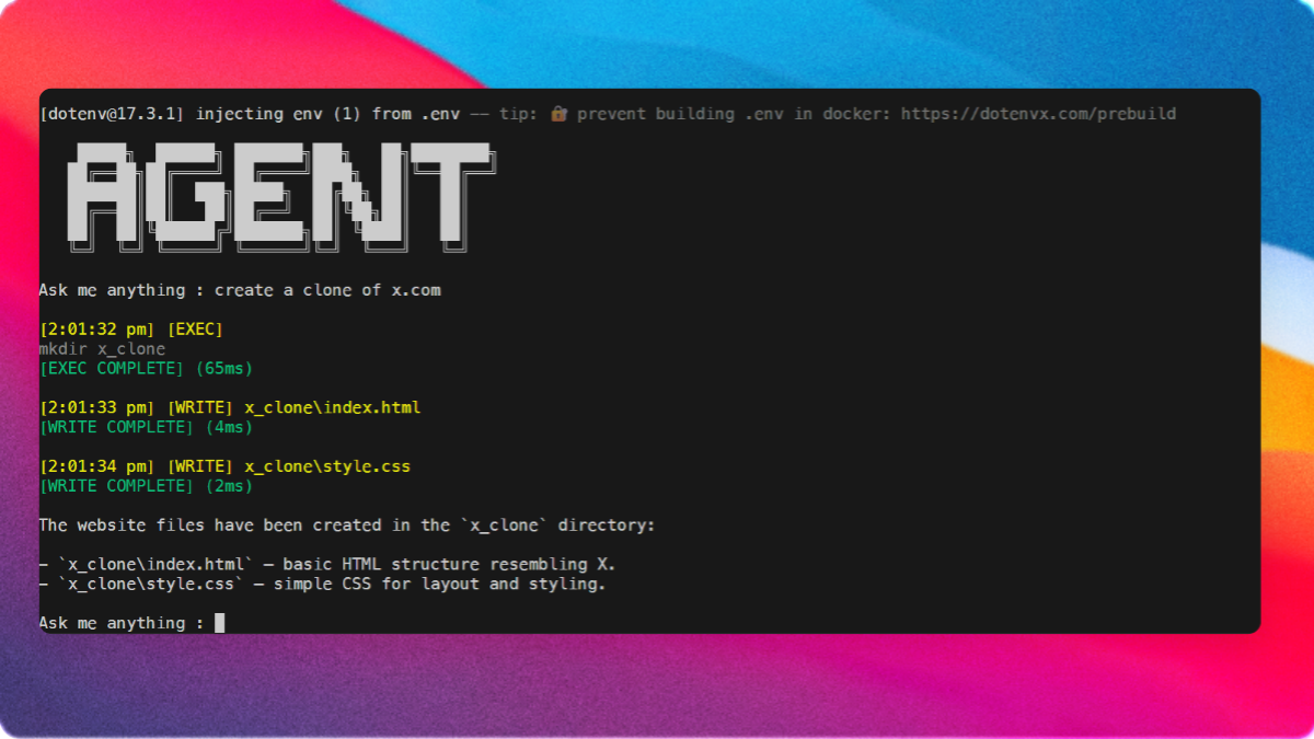 Coding Agent Image